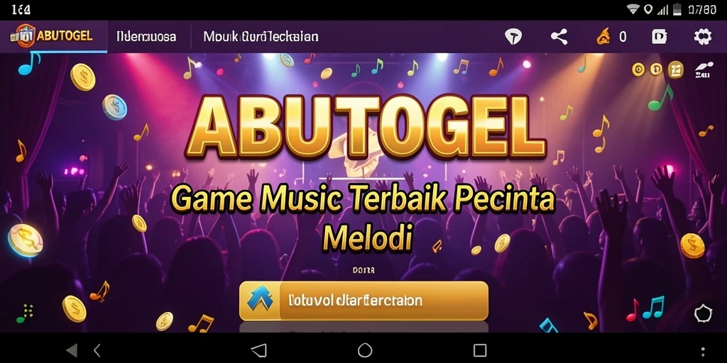 Tampilan gameplay ABUTOGEL yang menarik dan interaktif.