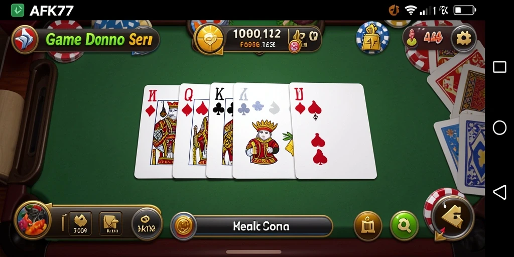 Tampilan gameplay AFK77 yang penuh aksi dan interaksi sosial.