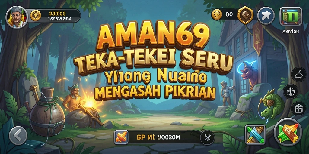 Tampilan gameplay seru AMAN69 dengan berbagai teka-teki mendebarkan.