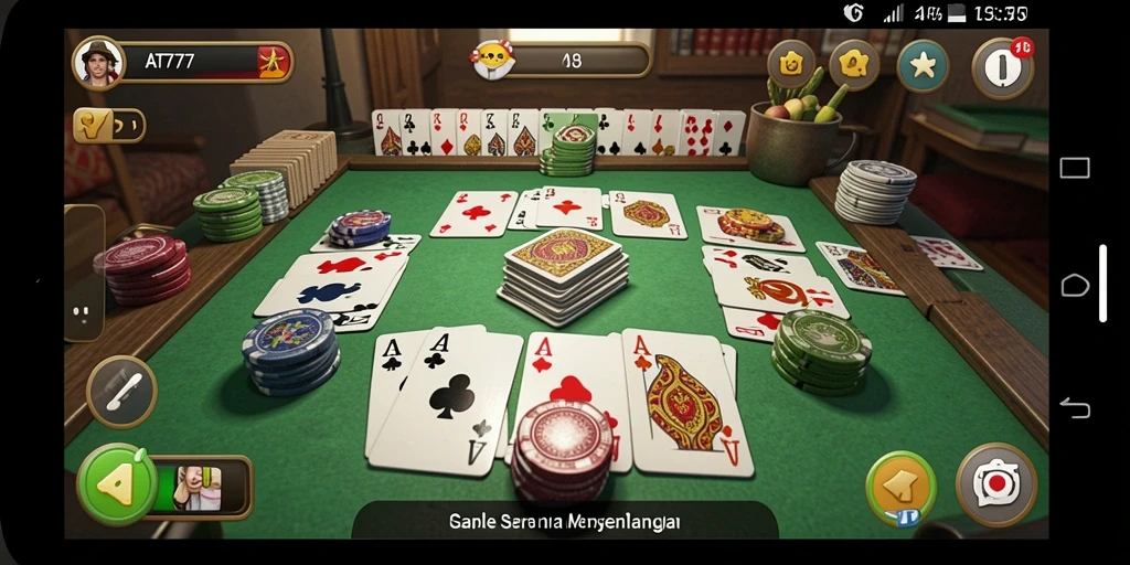 Screenshot gameplay AT777 menampilkan aksi seru permainannya.