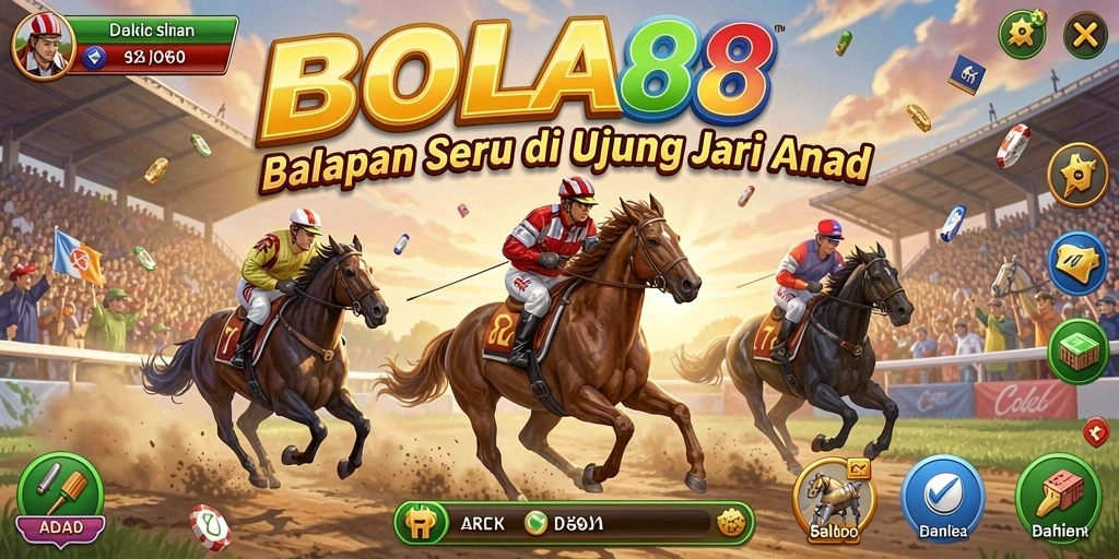 Tampilan gameplay BOLA88 yang seru dan mendebarkan.