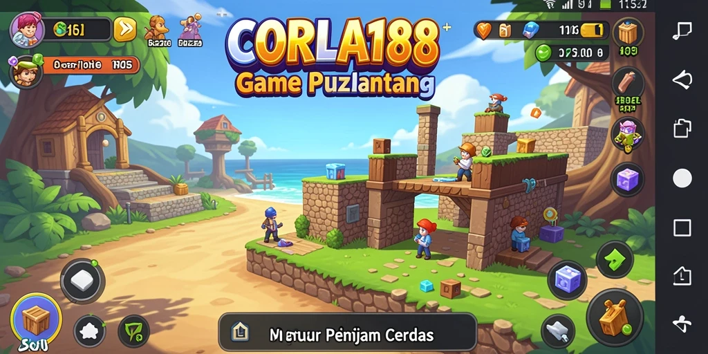 Tampilan permainan CORLA188 menampilkan tantangan Puzzle yang seru dan menarik.