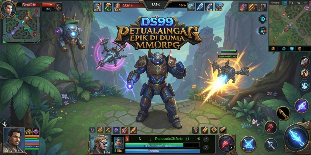 Gameplay seru di dunia fantasi DS99 yang memikat.
