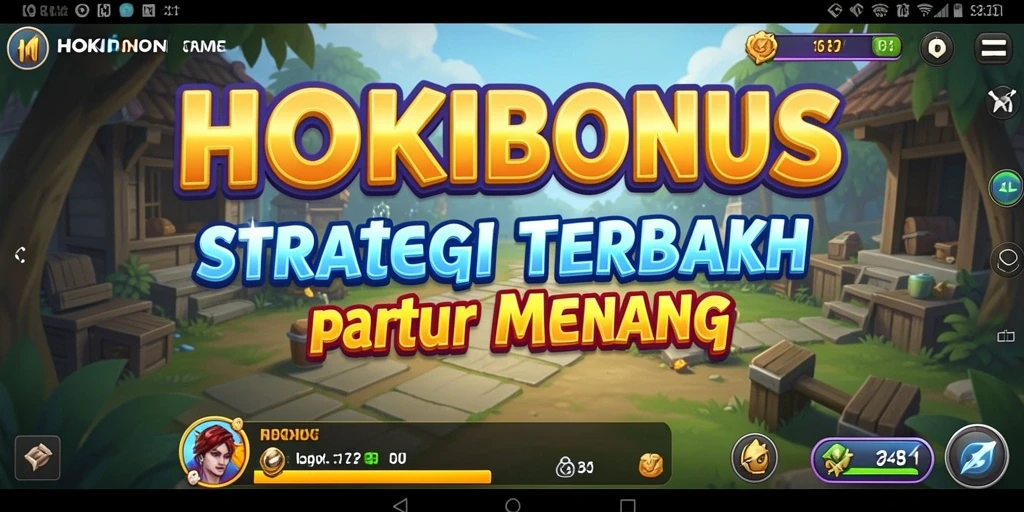 Screenshot HOKIBONUS menampilkan aksi gameplay strategi yang intens.