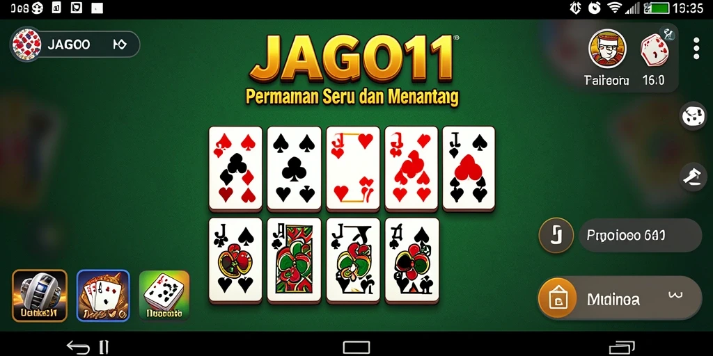Tampilan gameplay JAGO11 yang seru dan interaktif.