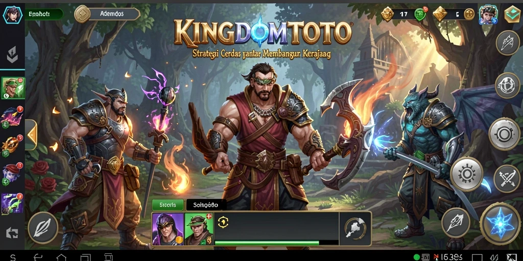 Tampilan gameplay <strong>KINGDOMTOTO</strong> yang menantang dan interaktif.