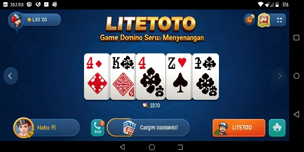 Tampilan gameplay seru dari LITETOTO dengan teman-teman.