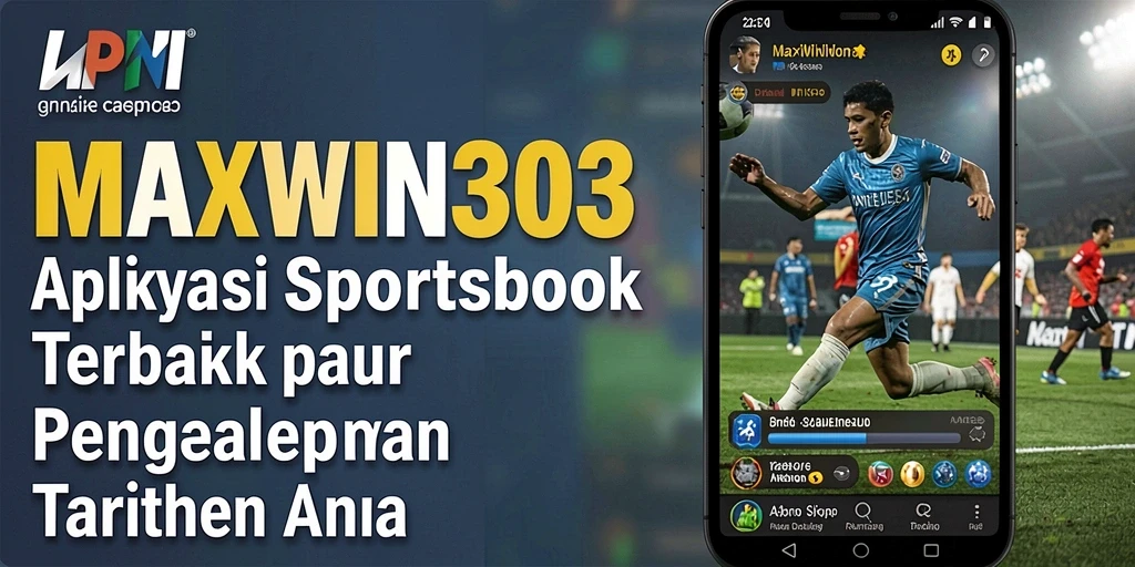 Tampilan antarmuka menarik dari game Sportsbook MAXWIN303.
