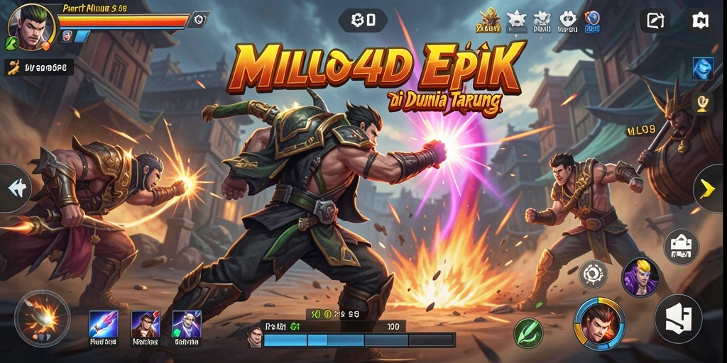 Tampilkan aksi pertarungan mendebarkan di MILO4D.