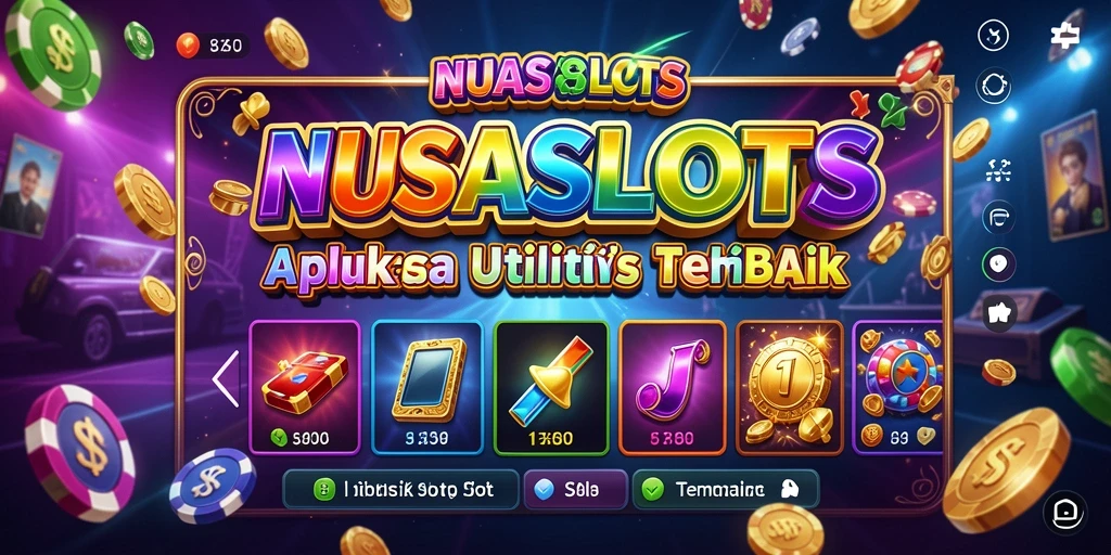 Tampilan menarik dari gameplay NUSASLOTS yang penuh warna.