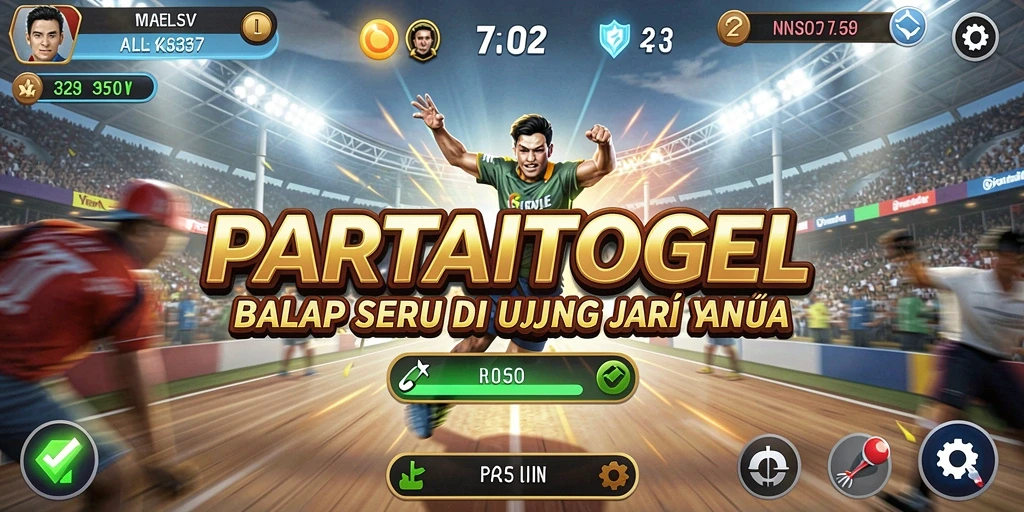 Tampilan gameplay Racing yang mendebarkan di PARTAITOGEL.