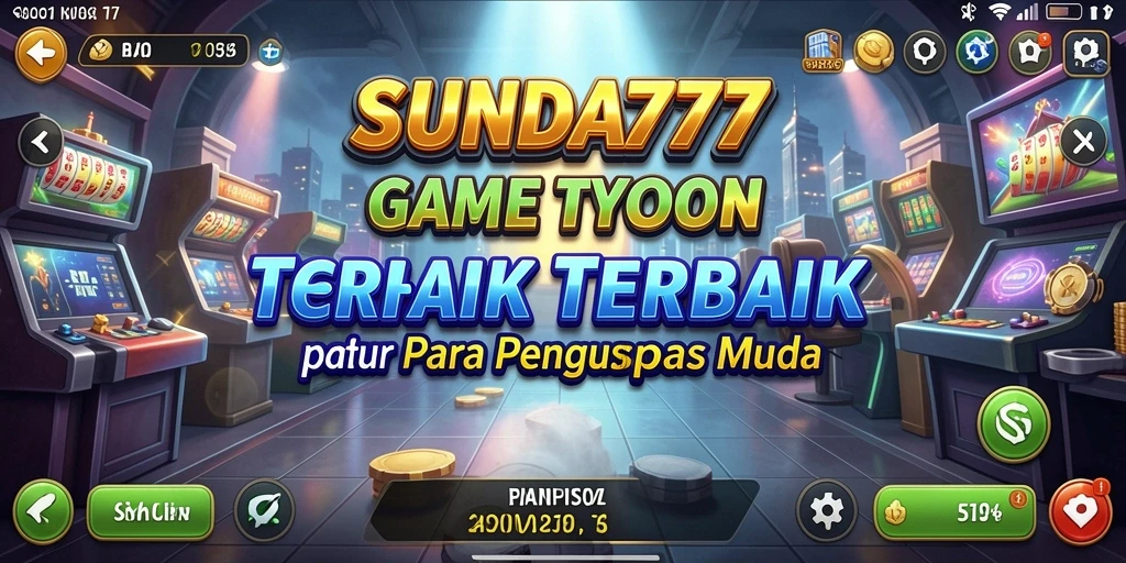 Tangkapan layar SUNDA777 menampilkan gameplay seru dan strategi pengelolaan bisnis.