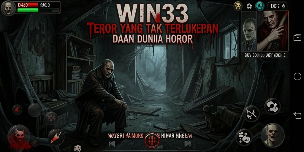 Tangkapan layar dari gameplay yang mencekam di WIN33.